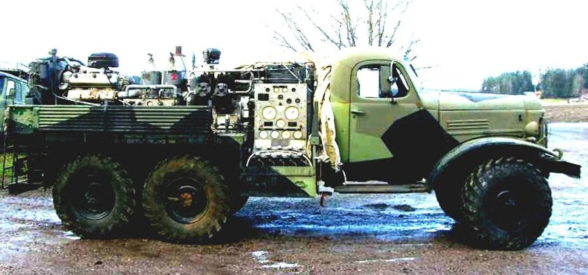 ЗИЛ 157 компрессорная станция