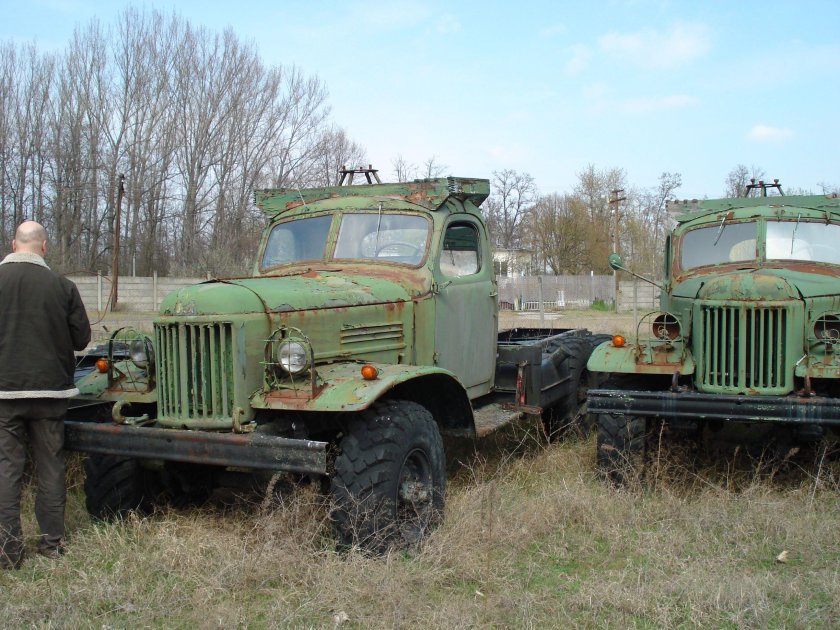 ЗИЛ 157 манипулятор