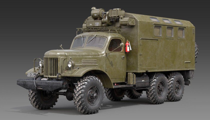 Модель ЗИЛ 157 кунг
