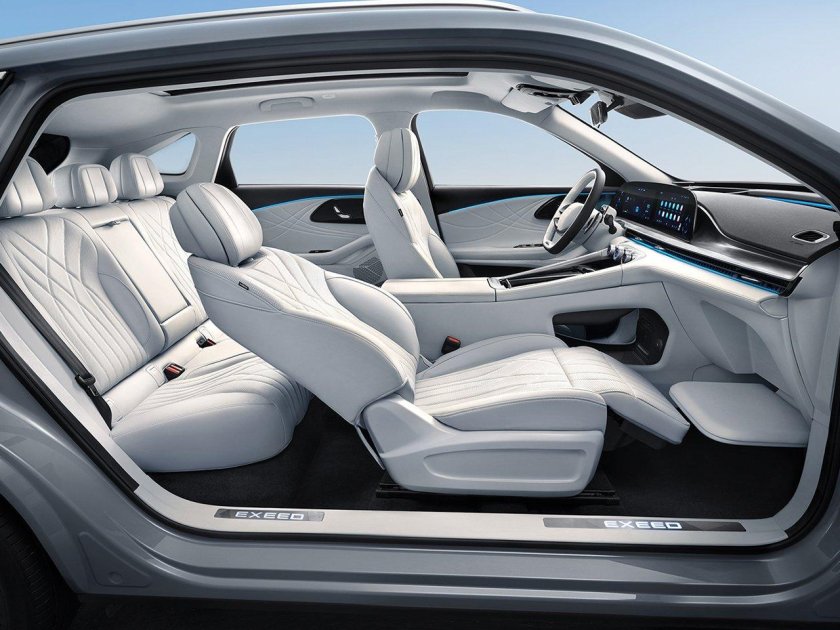 Exeed RX 2023 интерьер