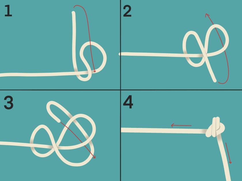 Узел для браслета