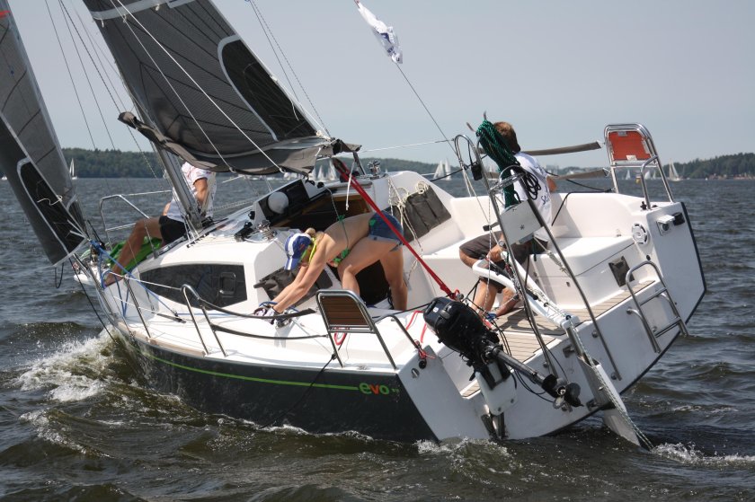 Парусная яхта