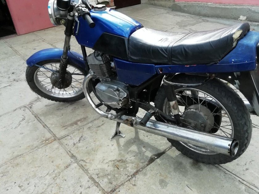 Ява 638 голубая Люкс