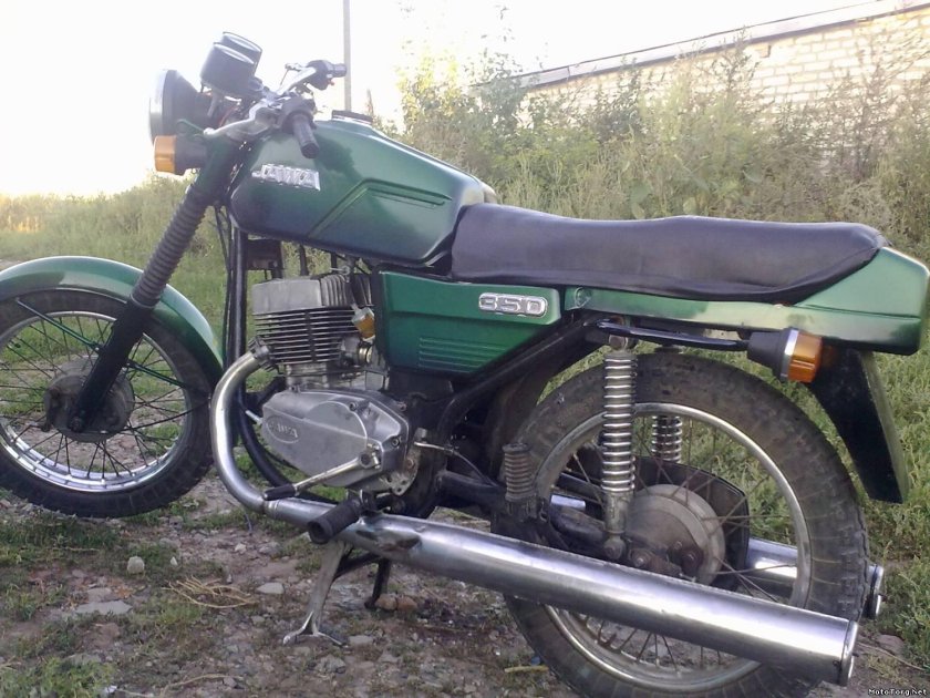 Ява 638 зеленая