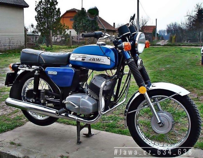 Ява 634 голубая