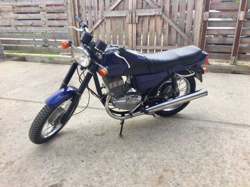 Ява 350 638 синяя