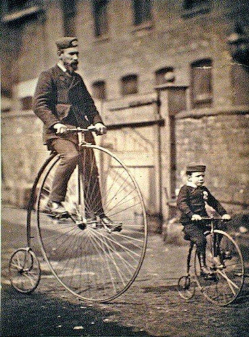 Большеколесный велосипед Джеймса Старли