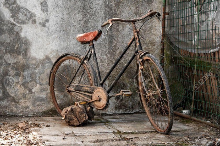 Старый велосипед