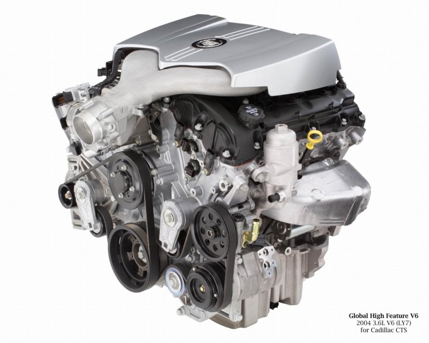 Мотор v6 Cadillac CTS