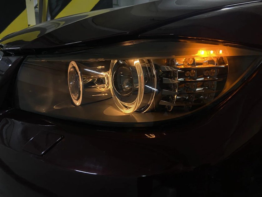 Установка линз в фары