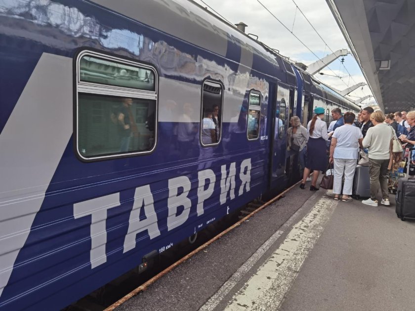 Поезд санкт петербург симферополь