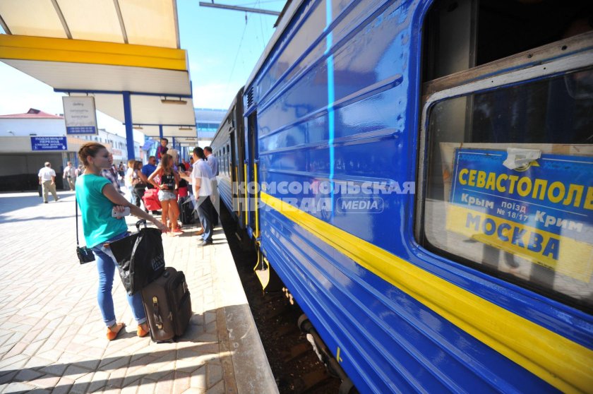 Поезд Москва Севастополь