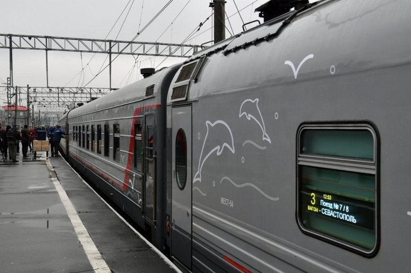 Поезд санкт петербург севастополь