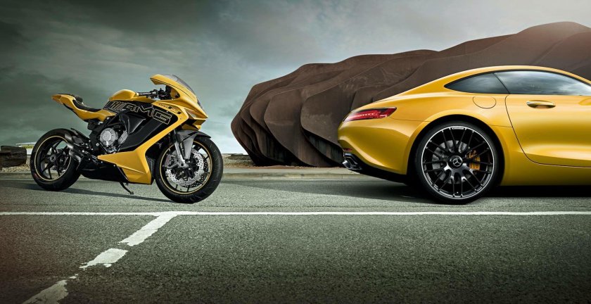 Мотоцикл Мерседес АМГ