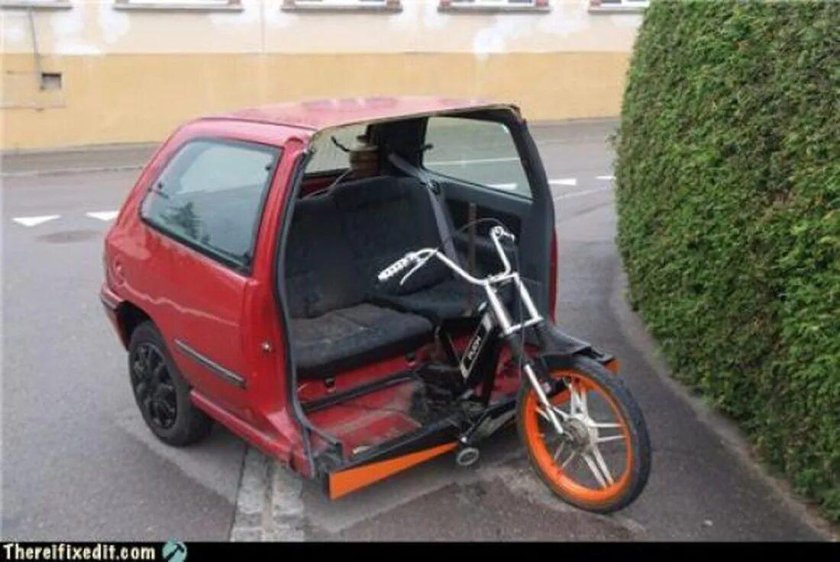 Трехколесная Ока