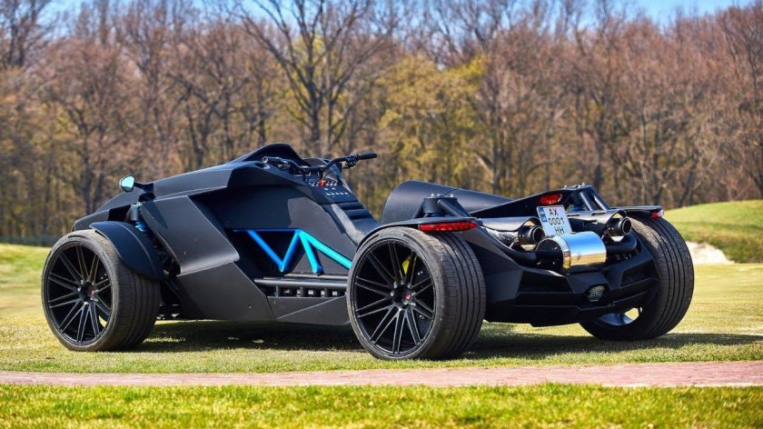 Машина мотоцикл гибрид