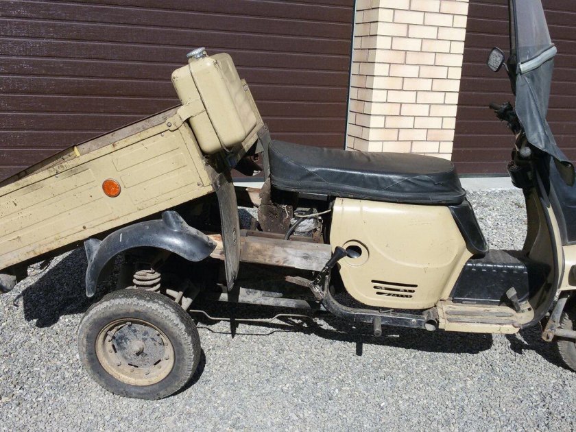 Мотороллер муравей 2 местный