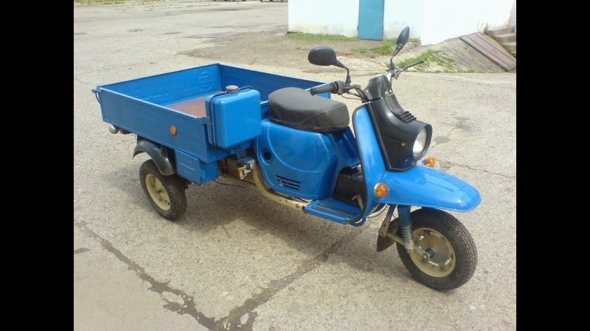 Грузовой мотороллер муравей 3