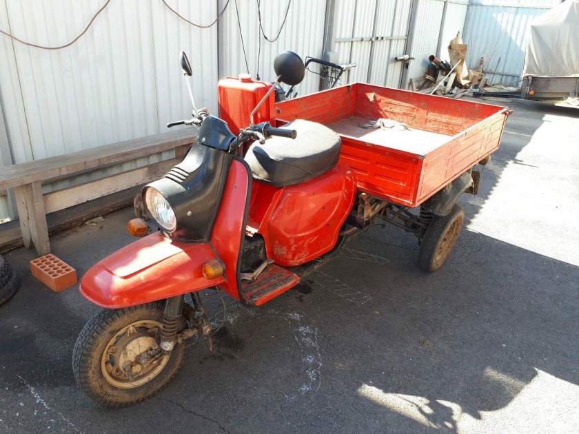 Мотороллер муравей 2-03