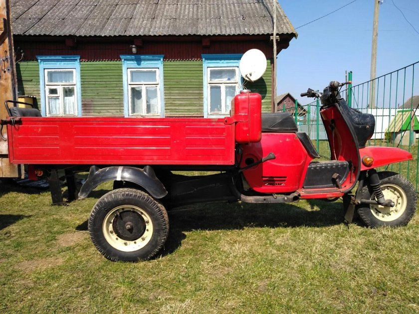 Грузовой мотороллер муравей 2