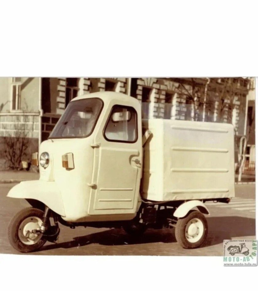 Грузовой мотороллер «муравей-3»