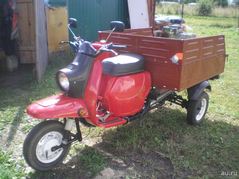 Мотороллер муравей 2