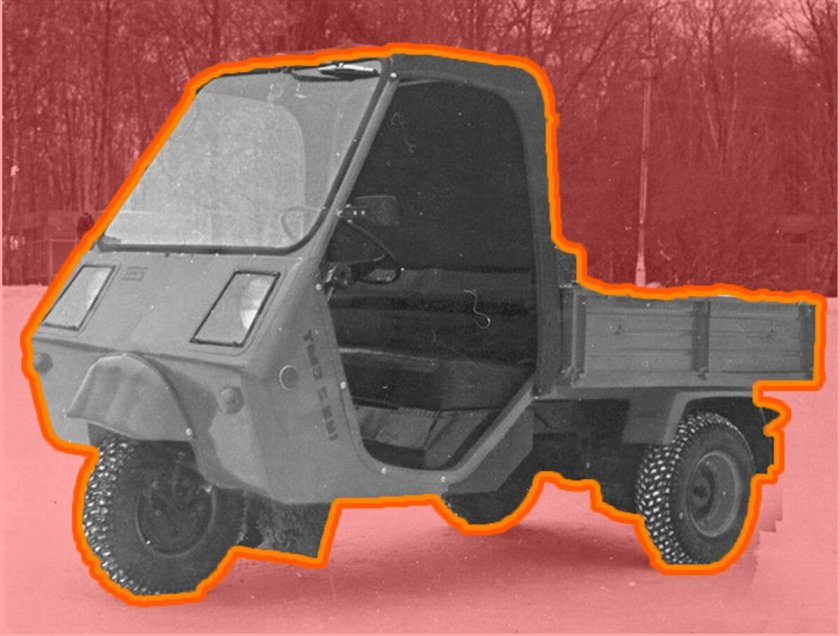 Грузовой мотороллер «муравей-3»