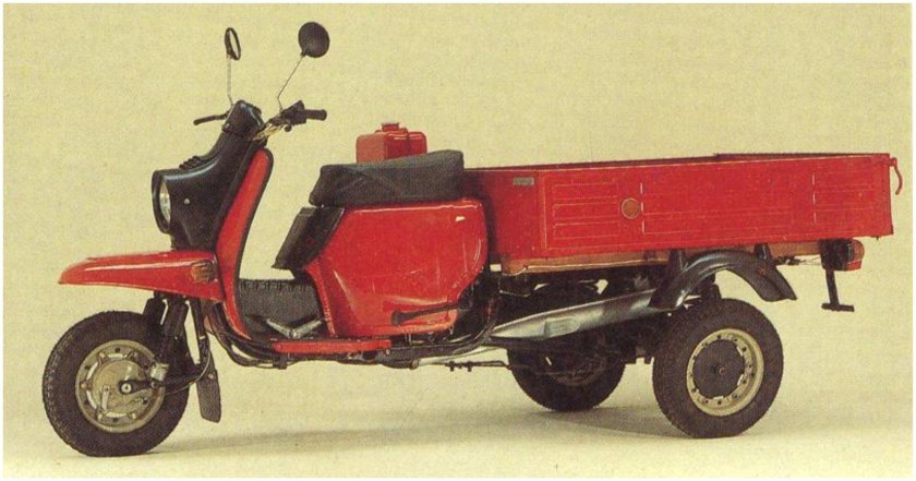 Грузовой мотороллер муравей 3