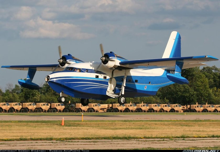 Самолеты амфибии Груман