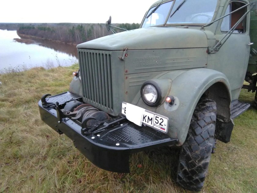 ГАЗ 63 С лебедкой