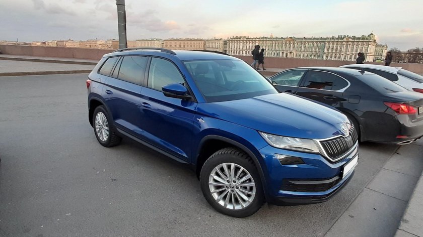 Skoda kodiaq reef blue