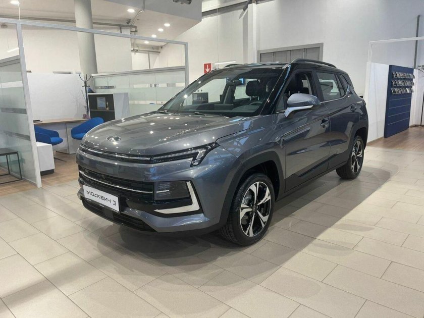 Москвич 3 серый 2023