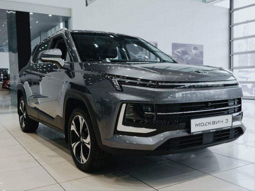 Москвич 3 серый 2023