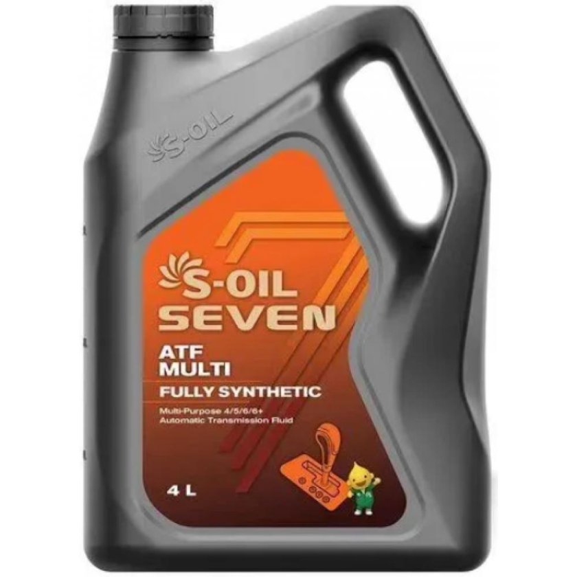 Масло трансмиссионное s-oil 7 atf iii 4 л