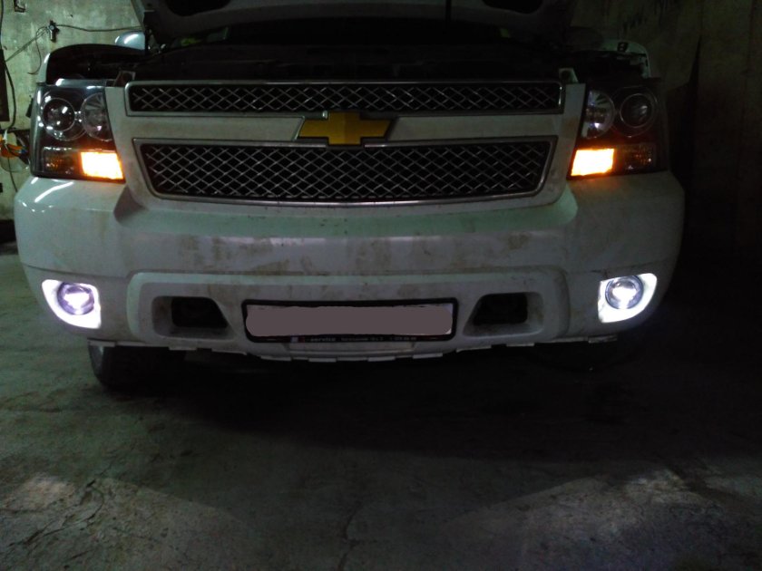 Фары противотуманные Chevrolet Tahoe gmt900