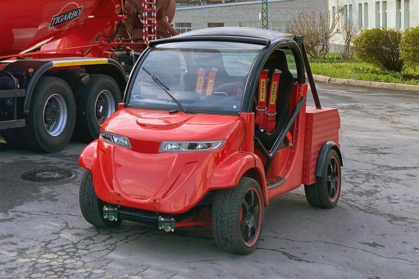 Тигарбо электромобиль