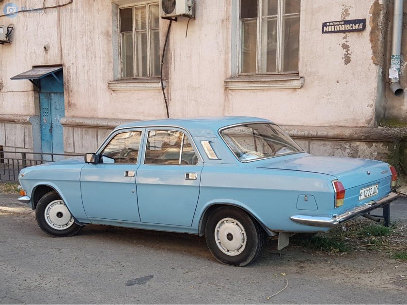 Голубая волга газ 24