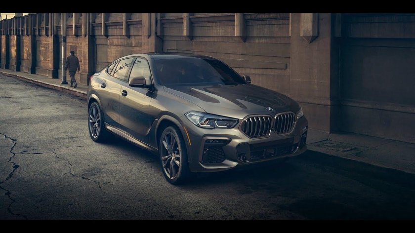 BMW x6 m черная