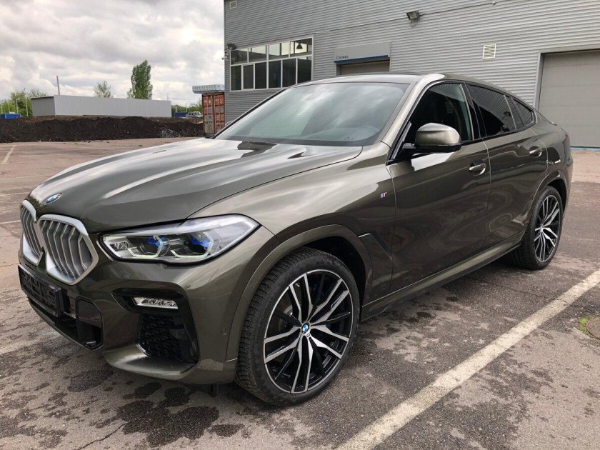 BMW x6 g06 Arctic Grey