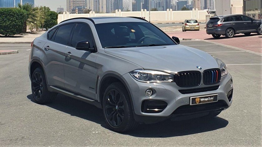 BMW x6 Grey Gloss
