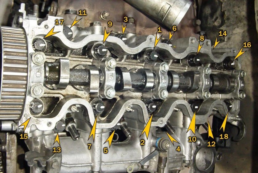 Протяжка болтов ГБЦ 2ст дизель