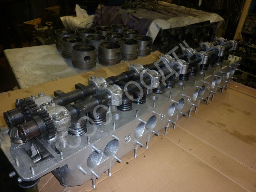 Блок ГБЦ д12с