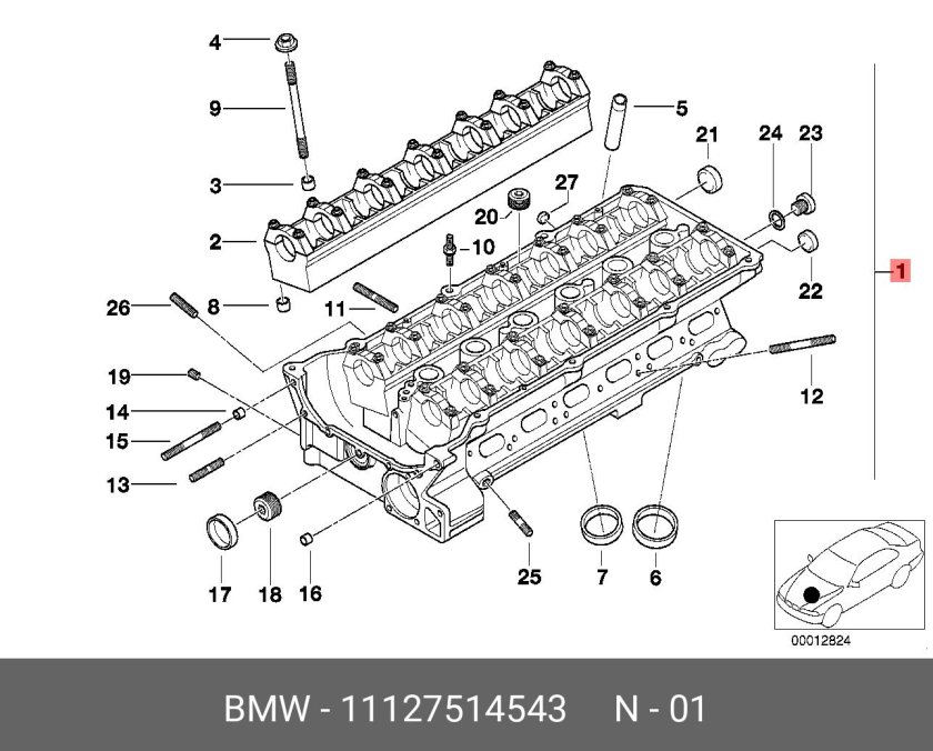 BMW m30 ГБЦ