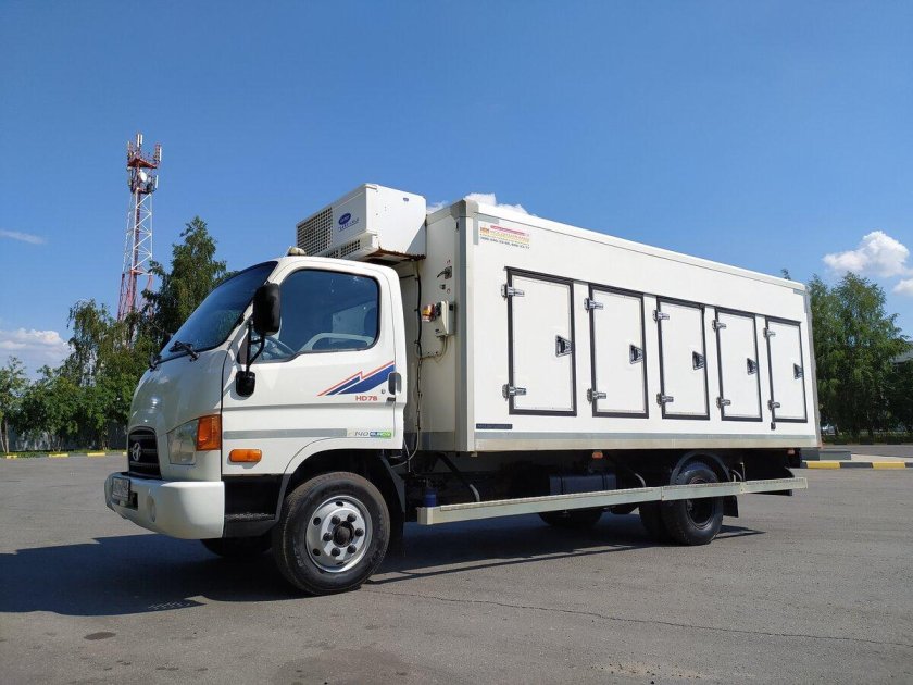 Hyundai hd78 рефрижератор