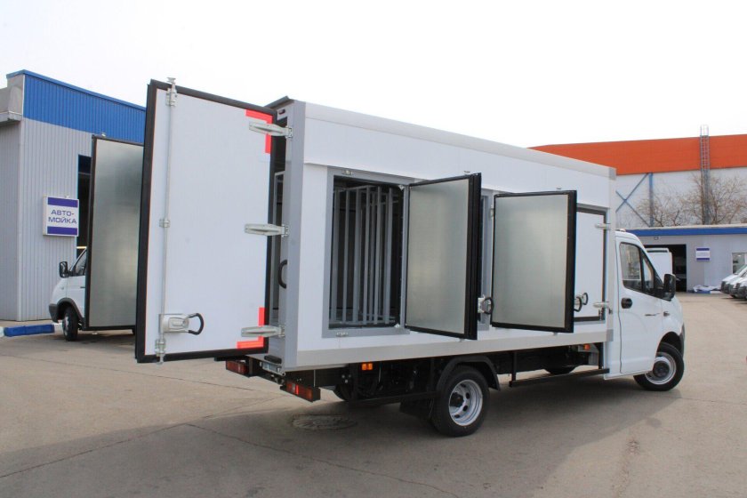 Газель некст хлебный фургон 144 лотка