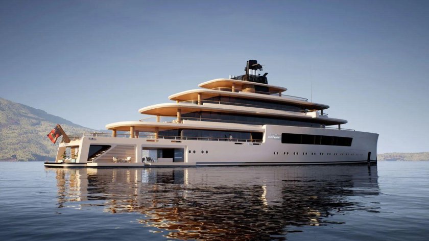 Большая яхта