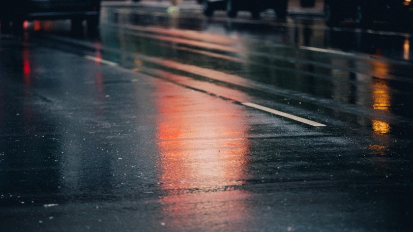 Мокрый асфальт