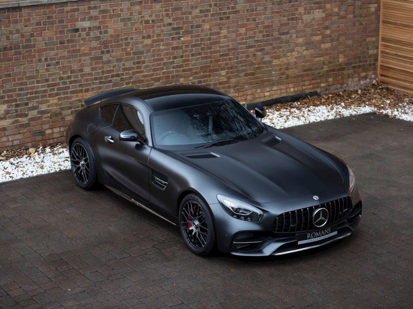 Мерседес АМГ ГТ черный матовый