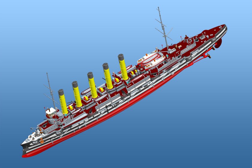 Крейсер Аскольд 1904