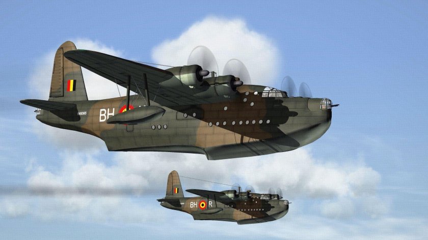 Сандерленд самолет